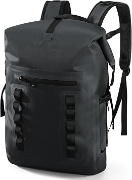 Haimont Waterproof Dry Backpack 30L TPU Lightweight Roll Top Dry Bag for Men Women, Beach, Kayaking, Travel, Hiking