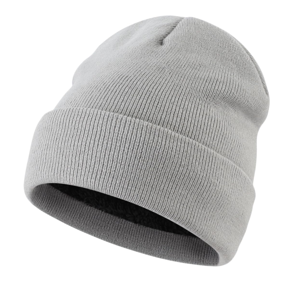 Set di 3 guanti invernali da uomo, termici, caldi, lavorati a maglia, sciarpa lunga, guanti touchscreen, per attività all'aperto