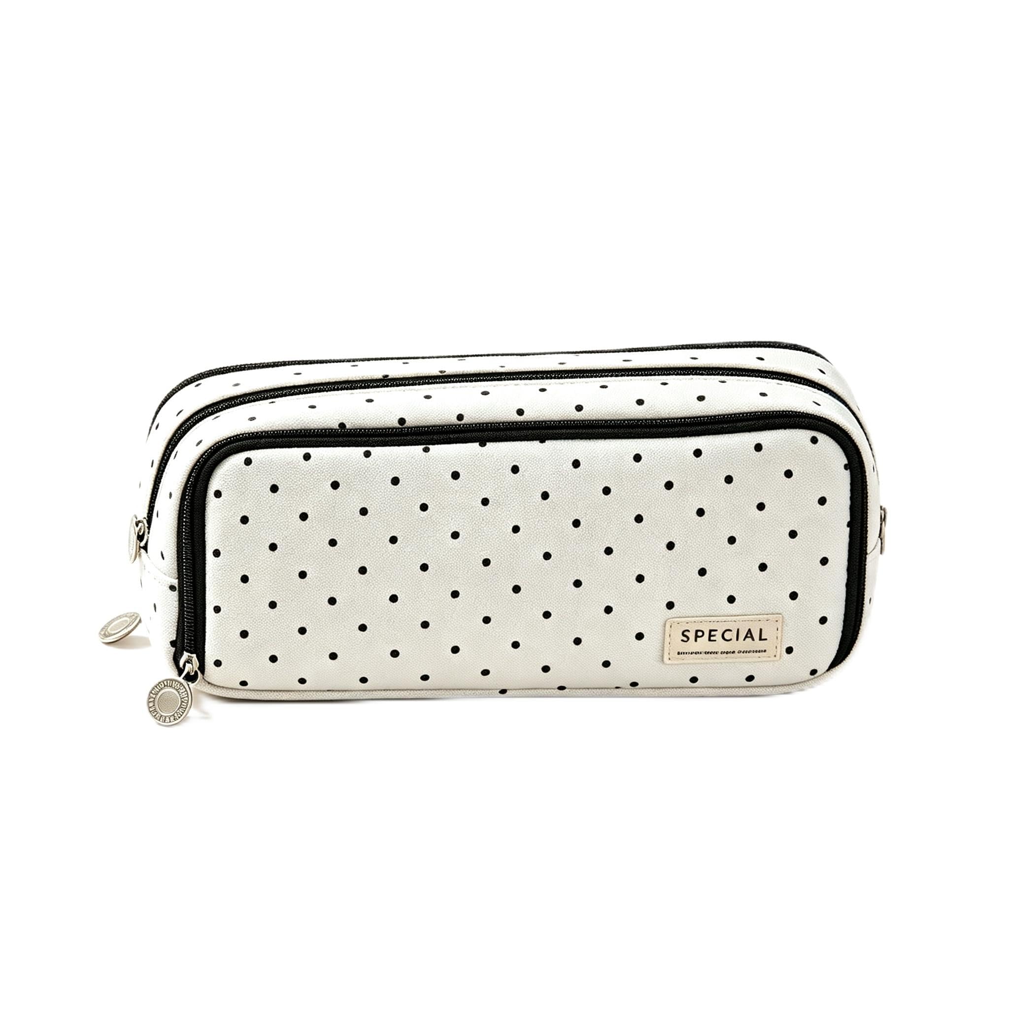 Polka Dot Pencil Case, Girls Special Pencil Case