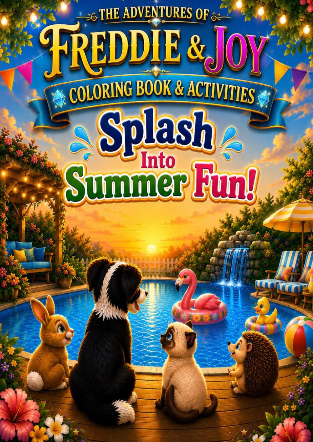 The Adventures of Freddie and Joy: Coloring Book • Special Summer Edition (Freddie and Joy Coloring & Activity Books)