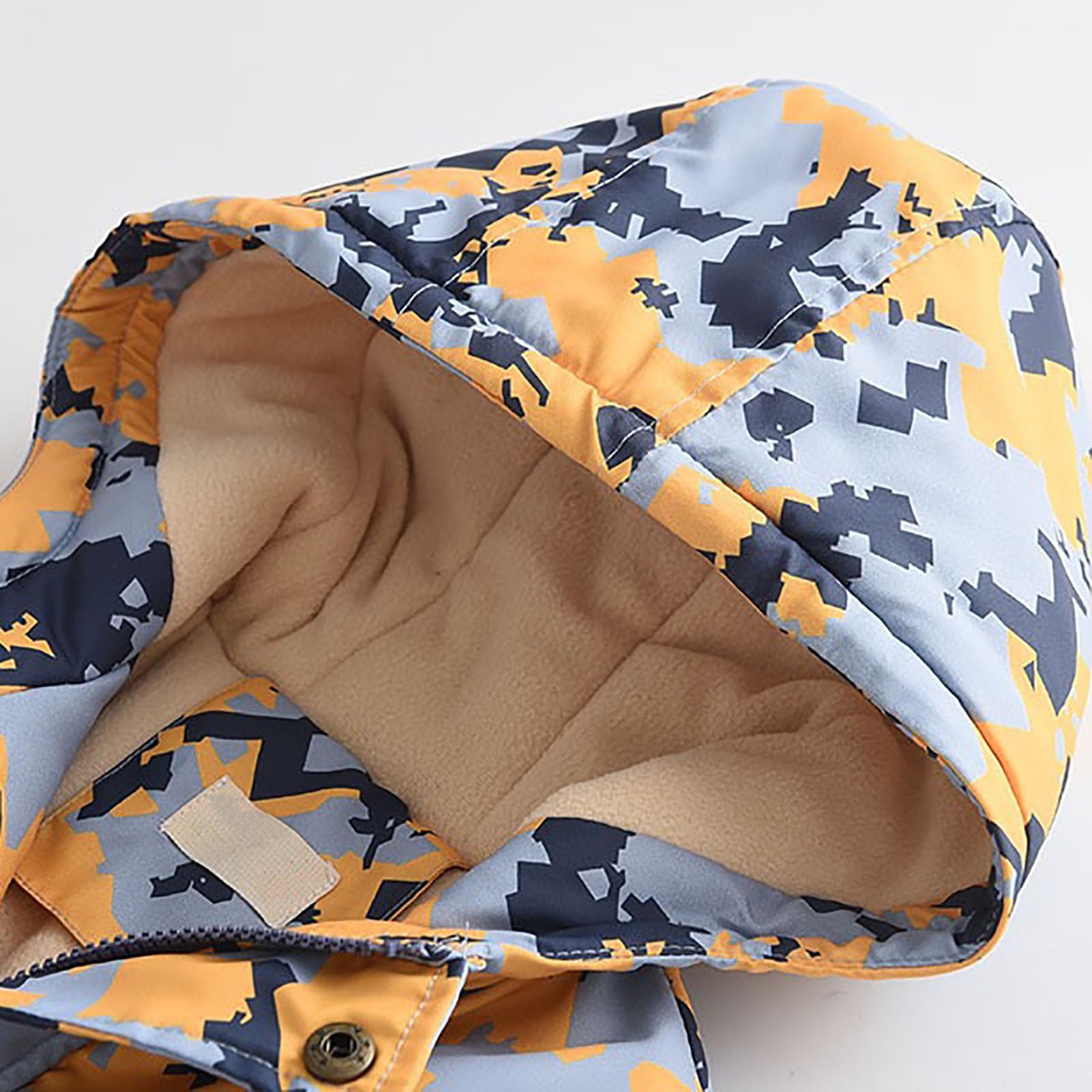 Chaqueta acolchada para niños (3-14 años), a prueba de viento, cálida chaqueta de invierno con capucha, estampado de dinosaurios, parka con cremallera para otoño e invierno