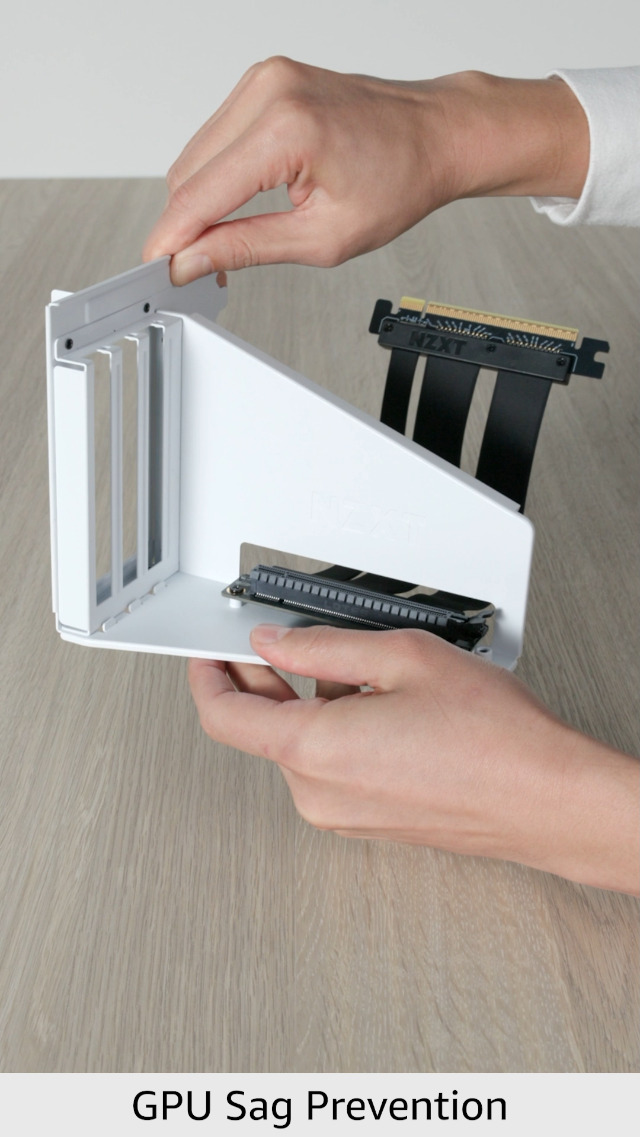 Amazon.com: NZXT Vertical GPU Mounting Kit - AB-RH175-W1-175 mm