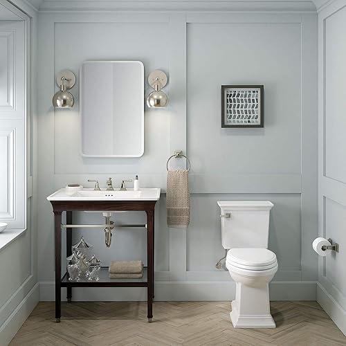 Miniatura 3 de American Standard 2917228.02 Town Square S - Inodoro alargado de altura derecha en color blanco