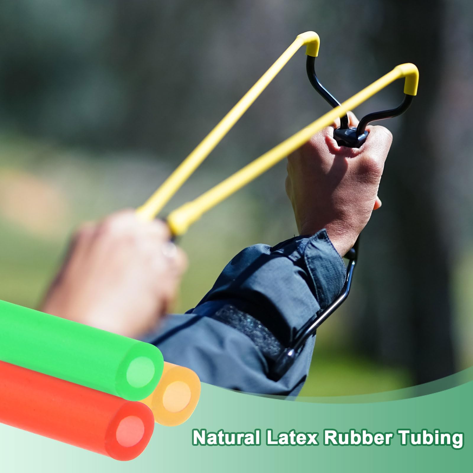 Tubo In Gomma Lattice Naturale - 1.7mm X 4.5mm X 3ft Per Casa, Lab E Sport | Giallo - Foto 9