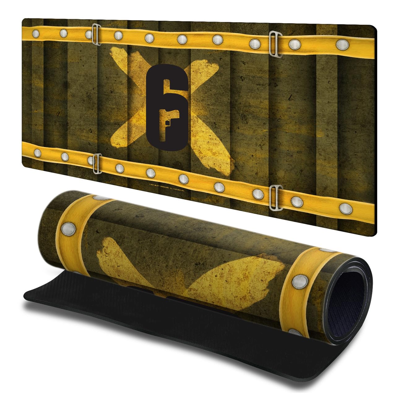 Head Case Designs Officially Licensed Tom Clancy's Rainbow Six Siege Barricade Graphics Gaming Office Desk PC Keyboard Mouse Mat Pad 23.62 x 11.81 x 0.12 inches (600 x 300 mm) - L