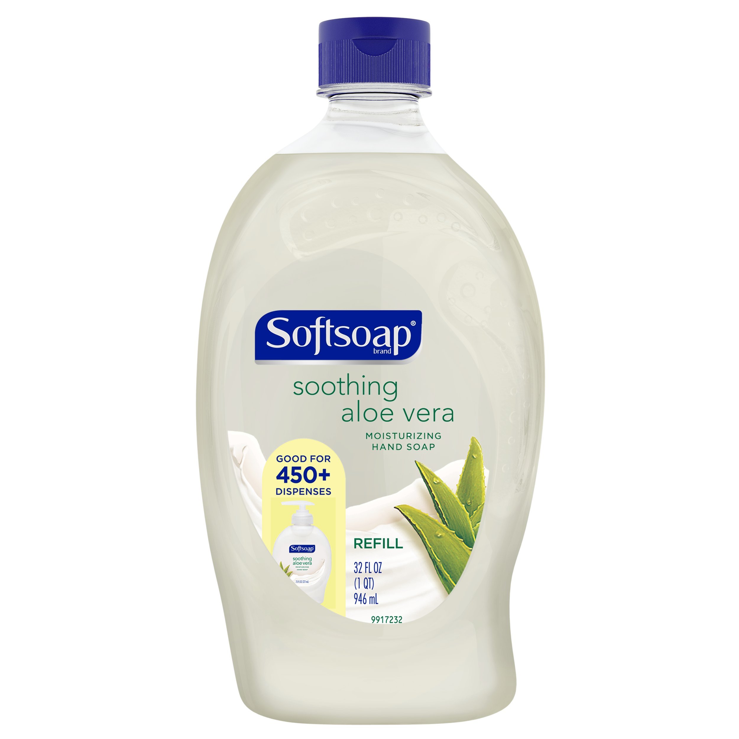 Liquid Hand Soap Refill by Softsoap – 32 Fl Oz (Pack of 1), Plastic, No Color, Model Softsoap Refill