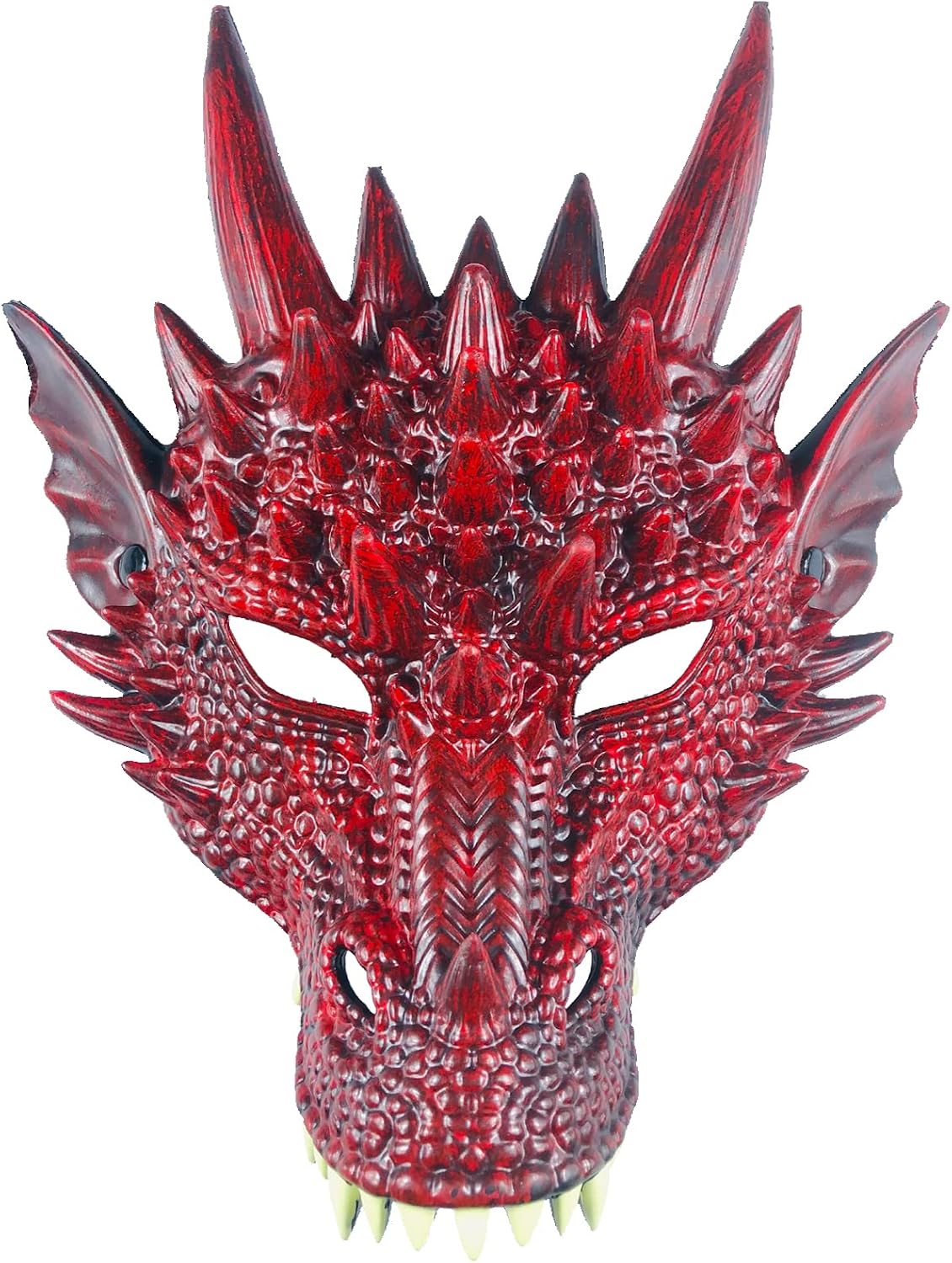Alodidae 3D Dragon Mask Halloween Costume Accessories for Adults Women Men | Soft, Breathable, Lightweight, DIY Dragons Wreaths Accessory
