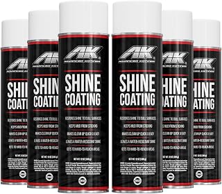 Advanced Kotings High Gloss Shine Coating Spray | Revives Dull Surfaces, UV Protectant, Vinyl, Rubber, Plastic, Easy Off-Road Clean-Up, ATV, UTV, Dirt Bikes & Surfaces | Net Weight 12oz - 6 Pack