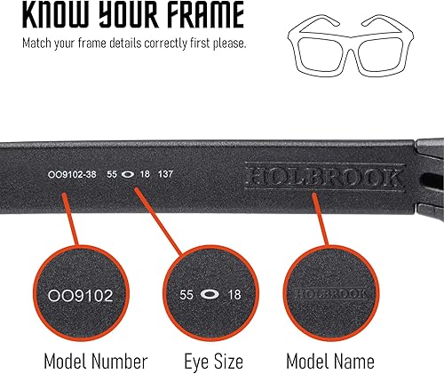 Miniatura 2 de Vaep Lentes de repuesto de policarbonato para gafas de sol Oakley Crankshaft OO9239 - Negro azabache POLARIZADO