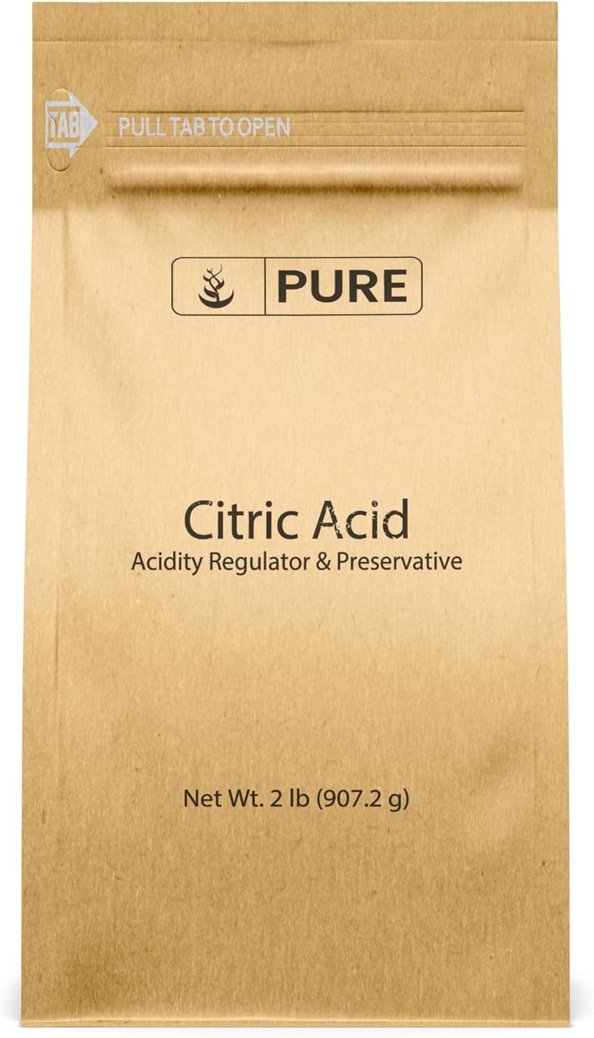 Pure Original Ingredients Citric Acid (5 lb.), Eco-Friendly Packaging, Natural, Food Safe
