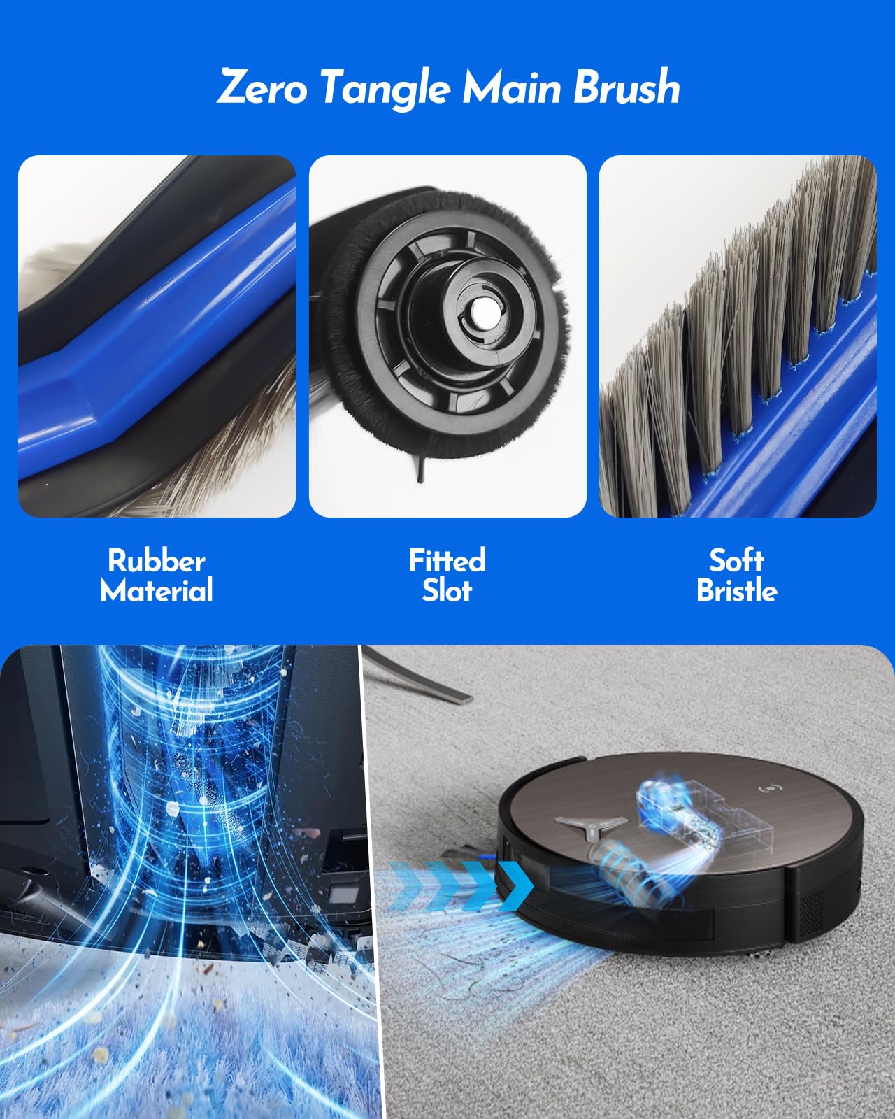 Ecovacs X11 Accessories - Robot Vacuum Parts -3