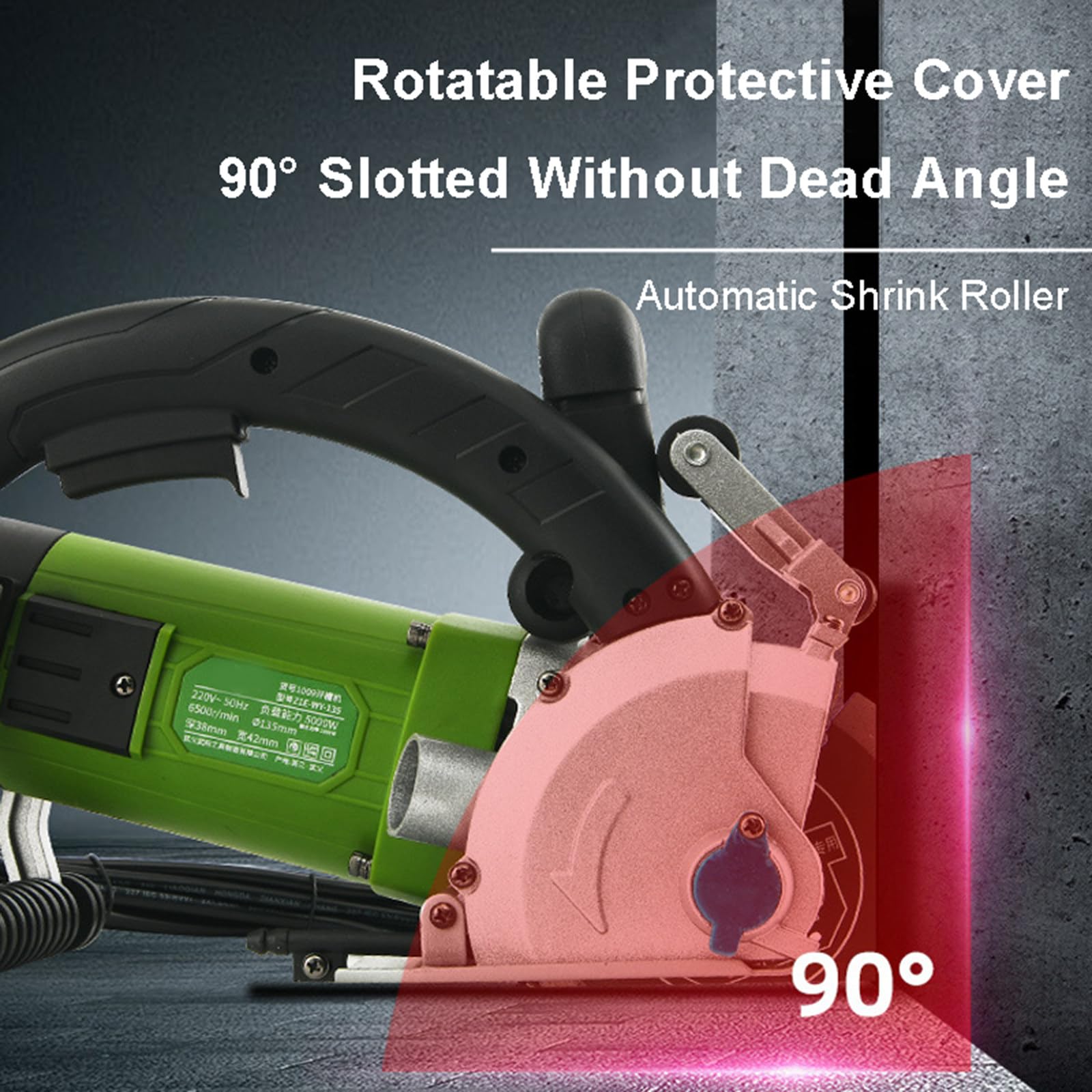 Máquina de Corte de rozamiento de Pared de 5000 W