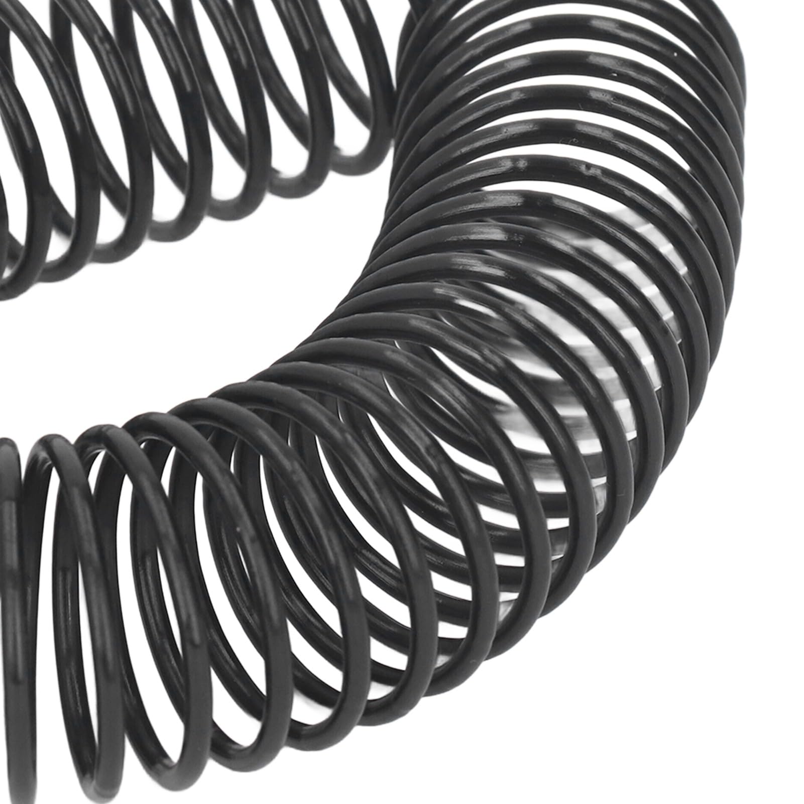 Bobine per rilegatura a spirale 30 pezzi 29 mm in plastica PVC 48 denti Rapporto 4:1 Capacità di 260 fogli Forniture professionali per rilegatura di documenti per report di