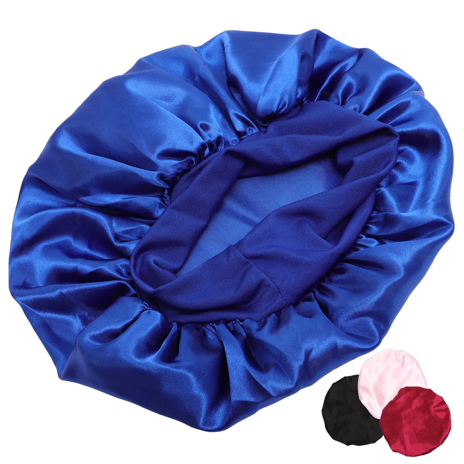 FOMIYES 12 Piezas gorro de noche gorro de protección para el cabello gorro de salón banda de pelo trenza pañuelo de raso para dormir gorro de dormir cuidado del cabello Venda sombrero