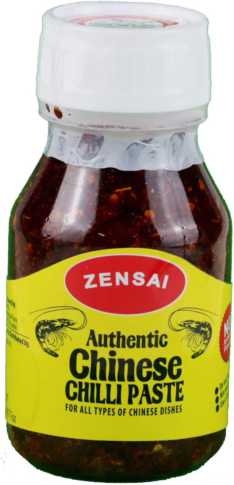 Zensai Chinese Chilli Paste 300g, No Artificial Flavors, Perfect condiment to spice up your dish, Product of Sri Lanka