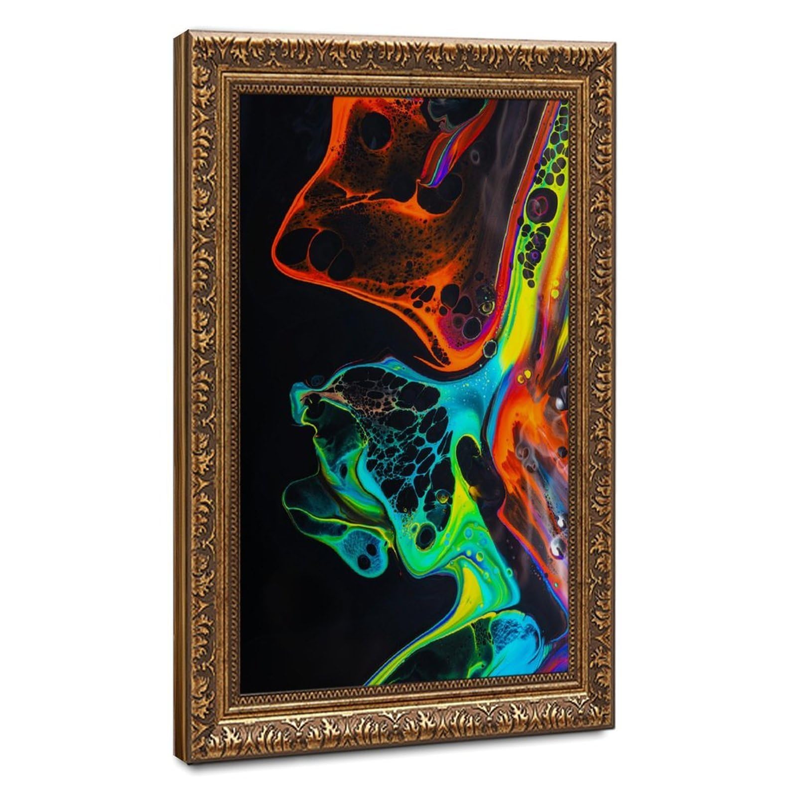 Bareronor Color Abstract Poster Canvas Poster Bedroom Decor Landscape Office Room Decor Gift 20" L X 30" W