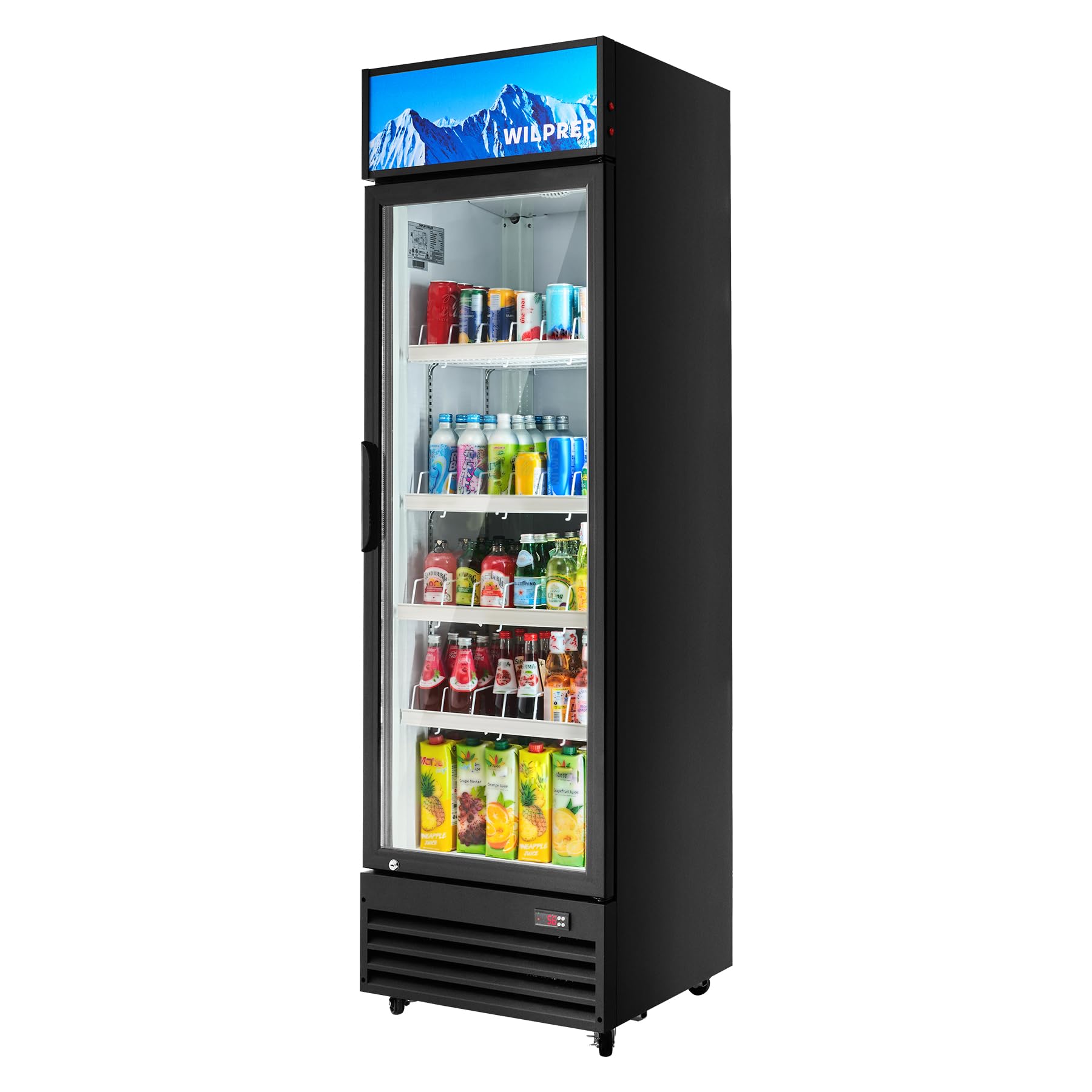 Wilprep 12.8 cu ft Beverage Cooler Black