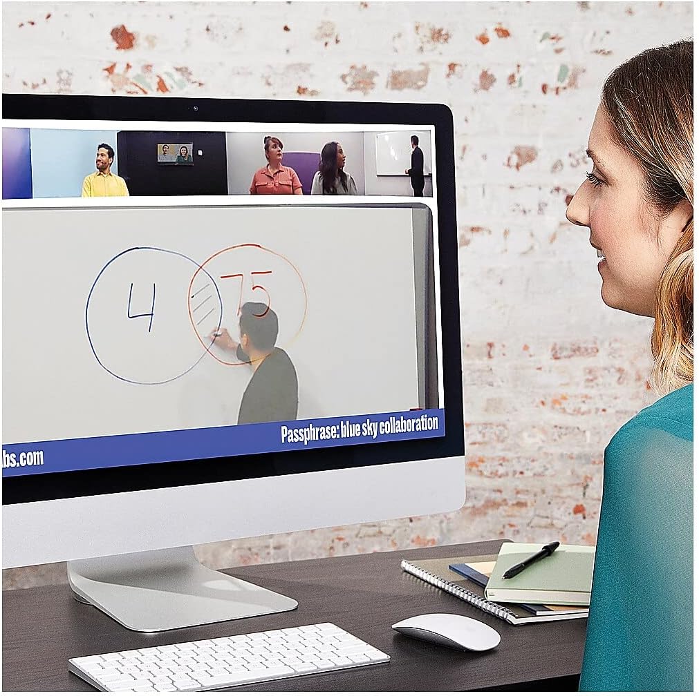 Owl Labs Whiteboard Owl Camera - in-Room Whiteboard Camera, Visual Content Enhancement for Remote Participants, Automatic Content Capture (Requires The Meeting Owl Pro)