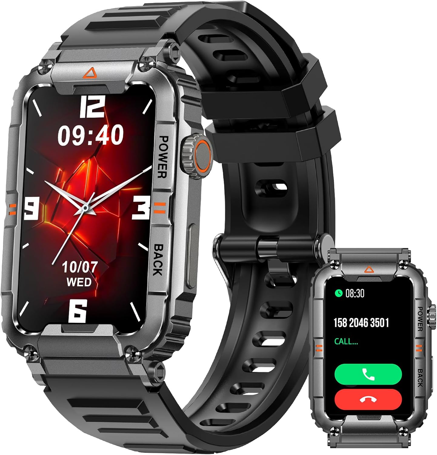 Dealark Military Smart Watch KR88 main view