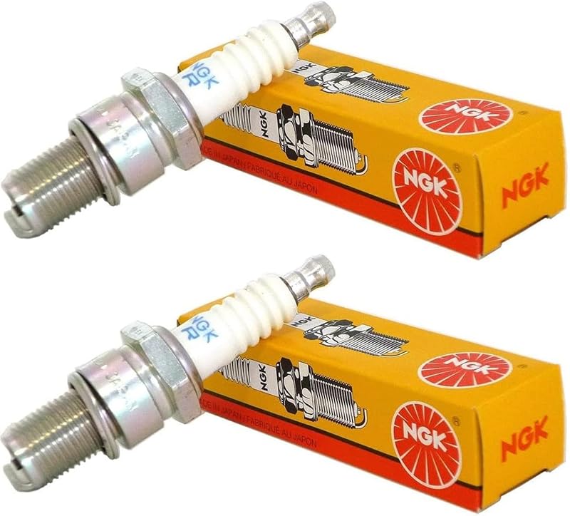 Bujías de la serie estándar NGK 6578 (BPR4ES) - Compatibles con los modelos Select Argo, Case IH y John Deere 2010-2024 (Cant. 2)