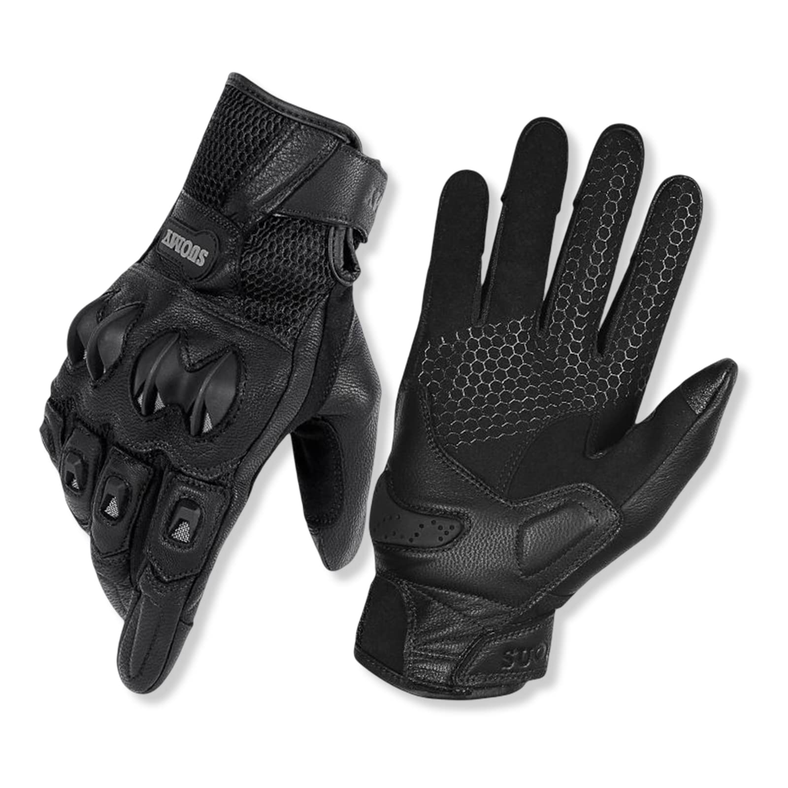 OLYSPM Motorbike Gloves Motocross Gloves Mens Motorcycle Gloves Biker Gloves Touchscreen for Men and Women with Non-slip,Breathable,Abrasion-resistant,for Cycling,Racing,Climbing,Motocross etc