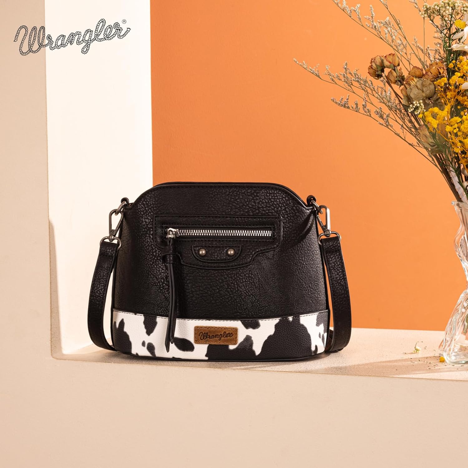 Wrangler Small Crossbody Bags for Women Shoulder Cute Purses and Handbags with Adjustable Strap - Image 7