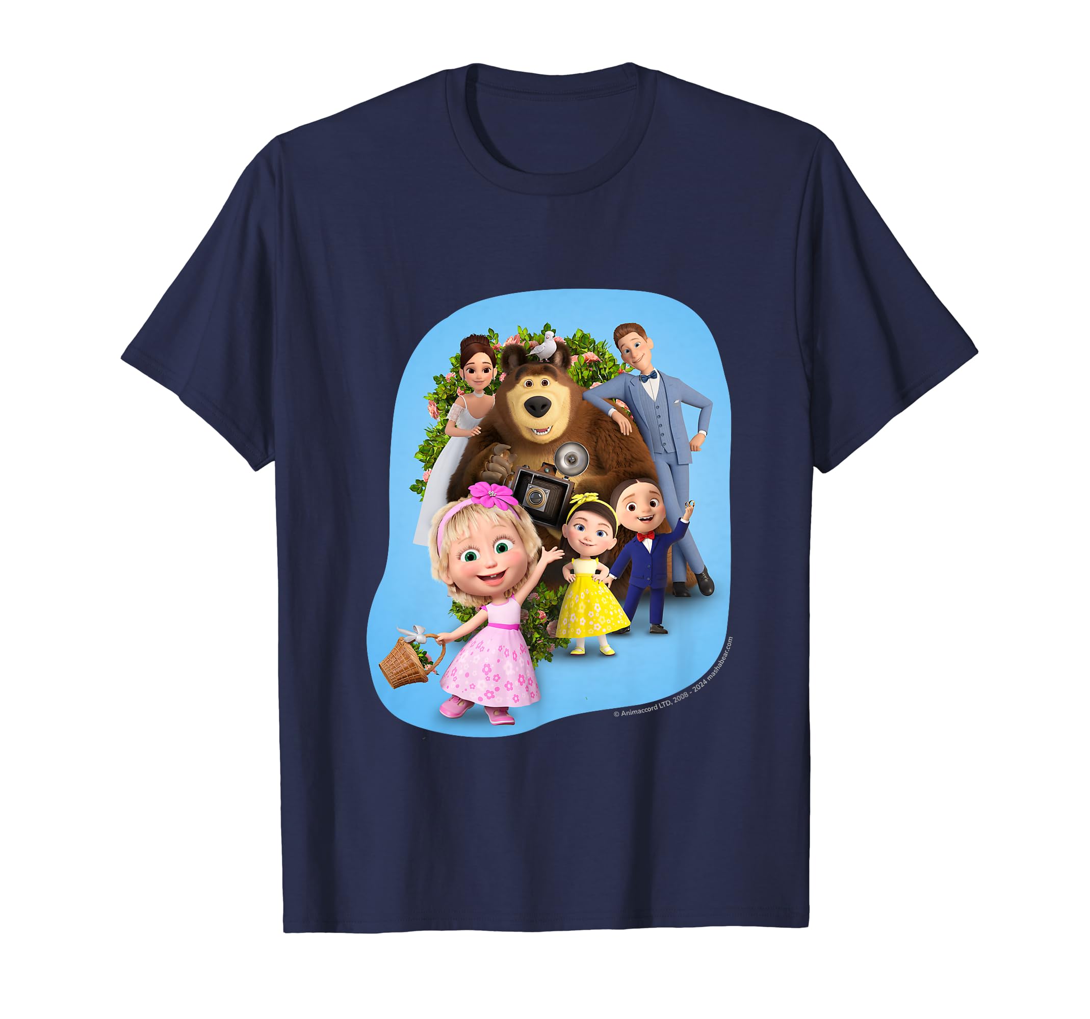 Masha and the BearSay Cheese! T-Shirt