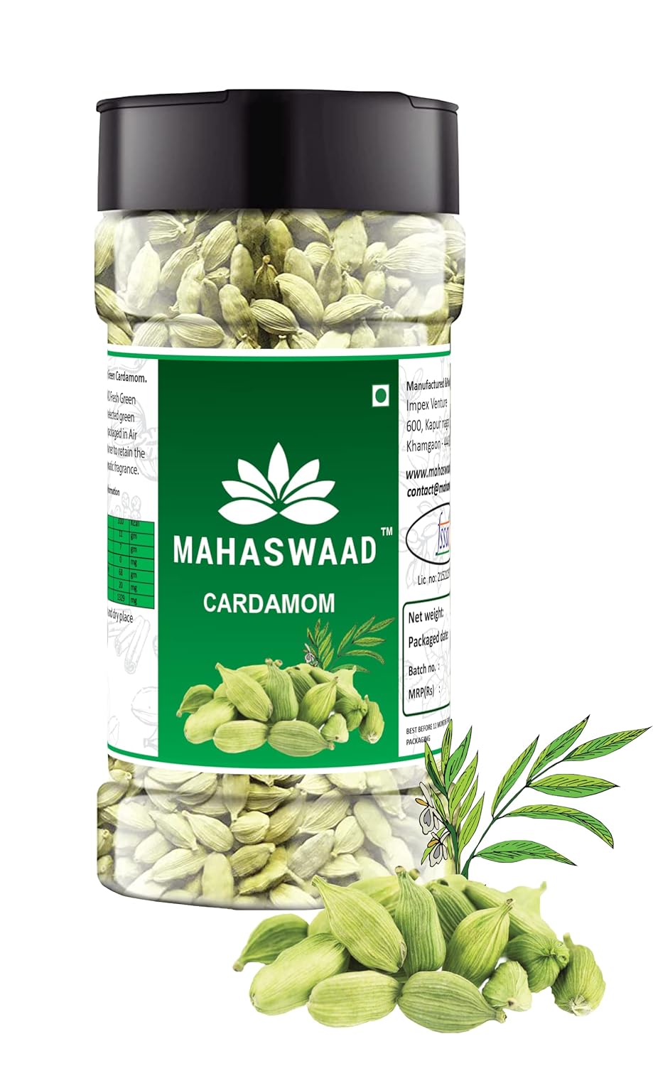 Mahaswaad Cardamom , Green Cardamom, Premium Cardamom, Bold Cardamom