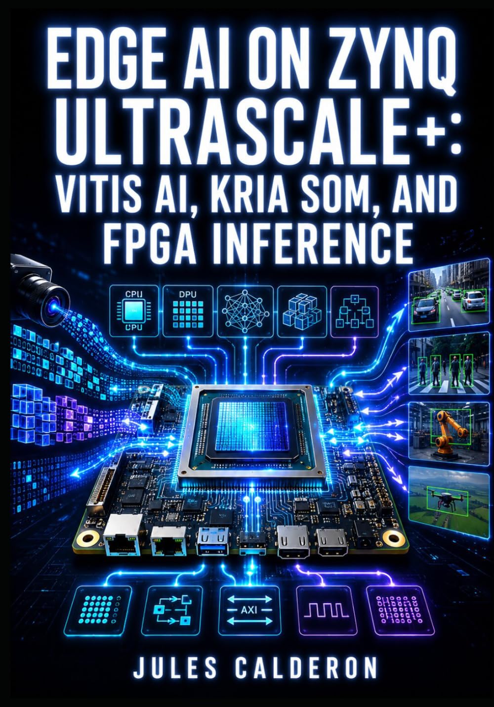 EDGE AI ON ZYNQ ULTRASCALE+: VITIS AI, KRIA SOM, AND FPGA INFERENCE: Quantize and Deploy TensorFlow and PyTorch Models Using FINN, DPU, and AXI Accelerators Without RTL Knowledge