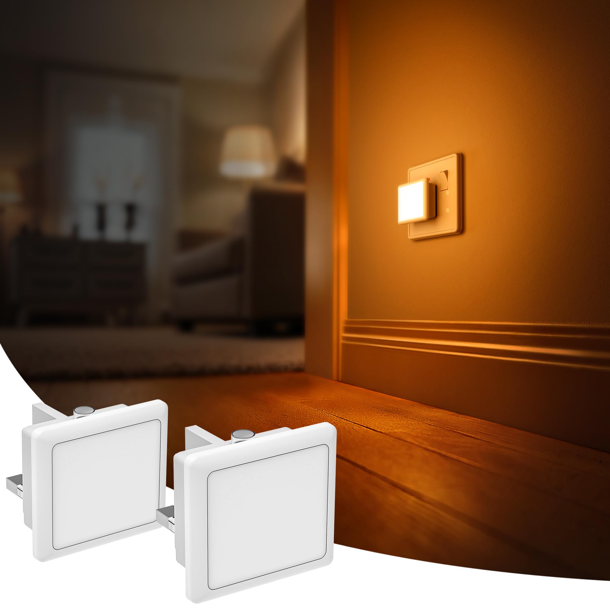 LOHAS-LED Night Light Plug in Wall with Dusk to Dawn Sensor
