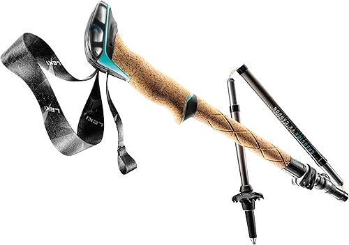 Miniatura 9 de LEKI Cressida FX - Bastones de senderismo ligeros plegables de carbono para senderismo y senderismo