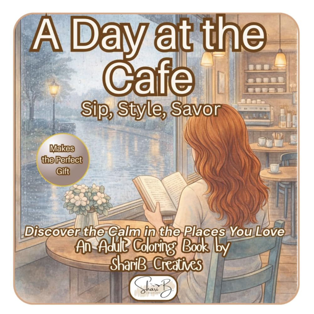 A Day at the Cafe: Sip, Style, Savor: Discover the Calm in the Places You Love (A Day at the...Collection by ShariB Creatives)