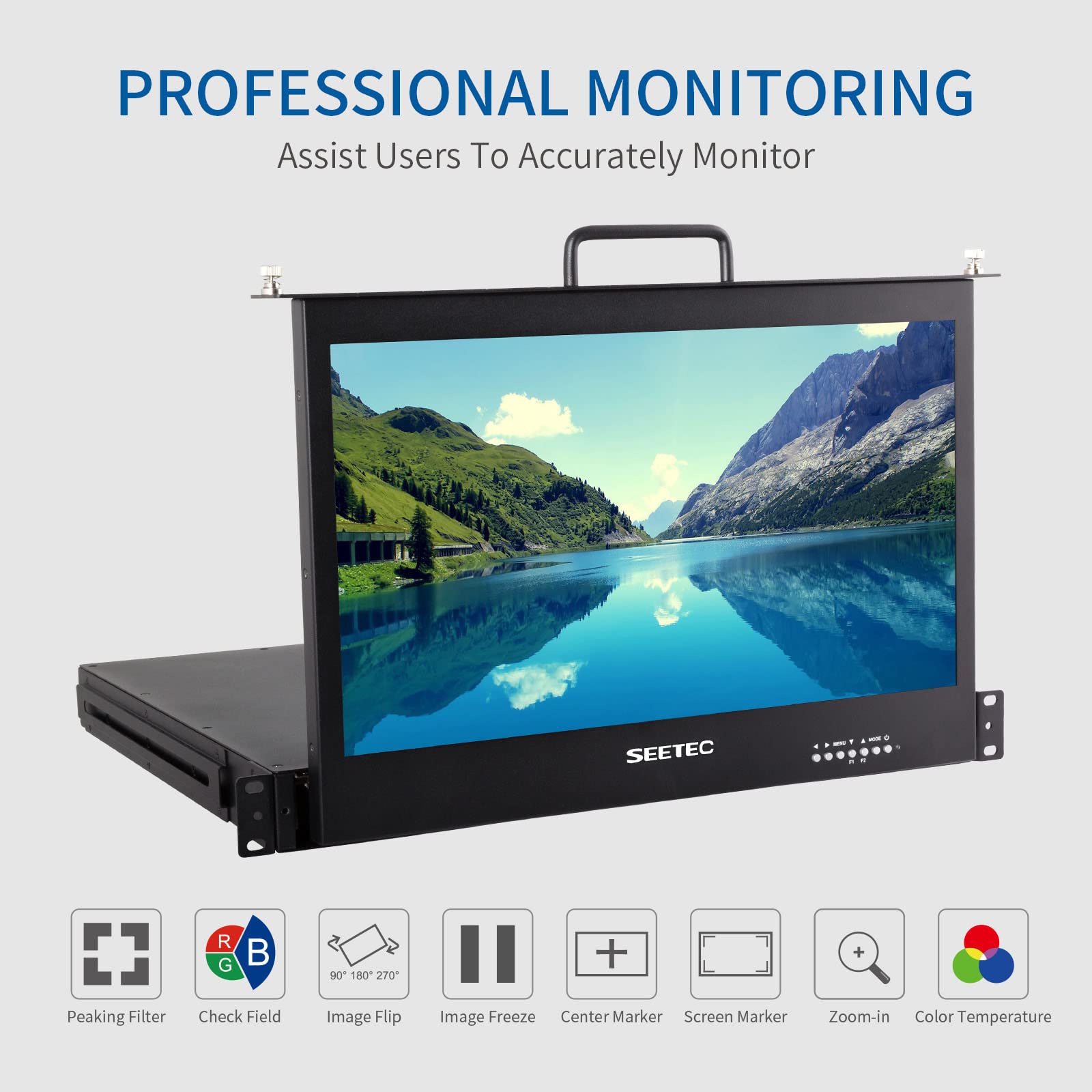 Amazon.com: SEETEC 17.3 Inch SDI Rack Mount Monitor SC173-HSD-56