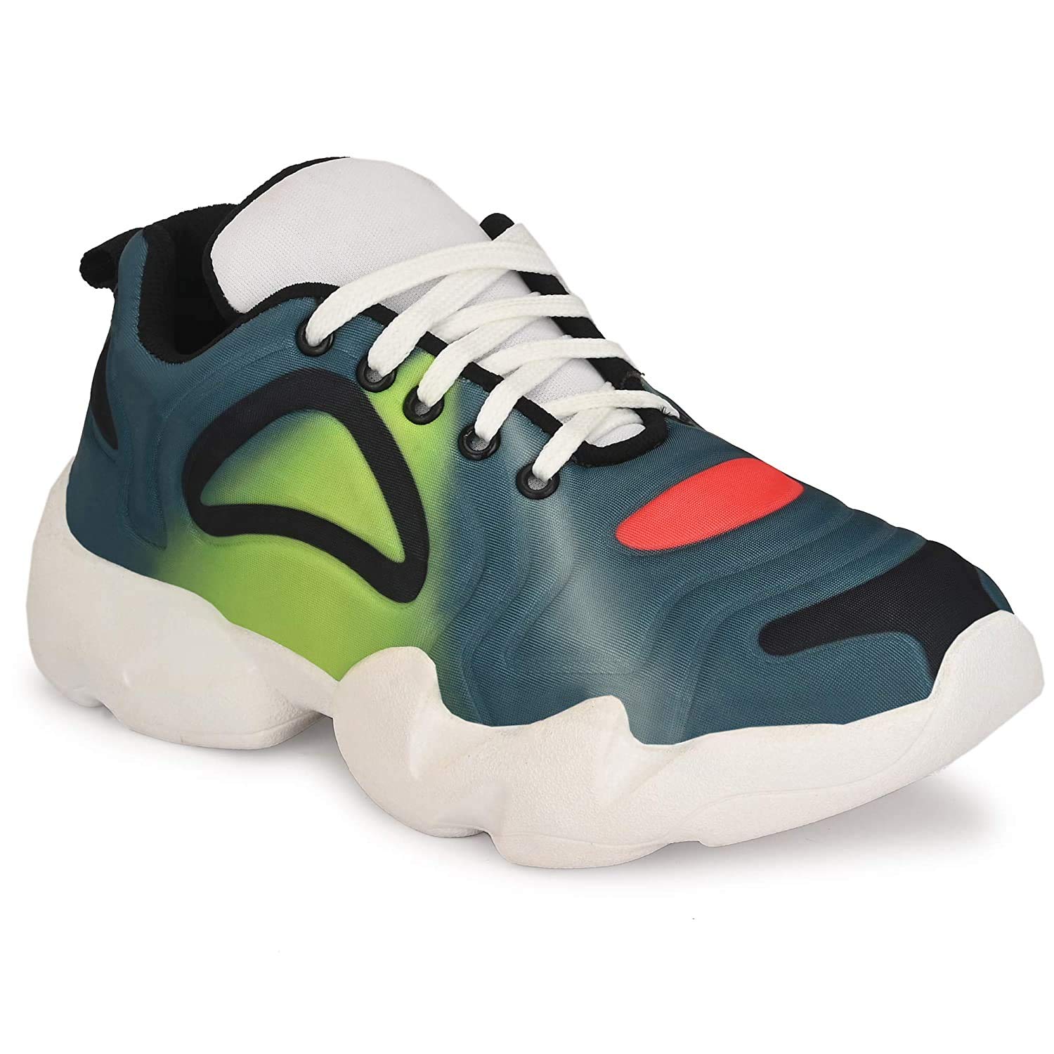 ALICON Mens Black Running Shoes - 6 UK (B08DMT7WG6) Amazon Price History, Amazon Price Tracker
