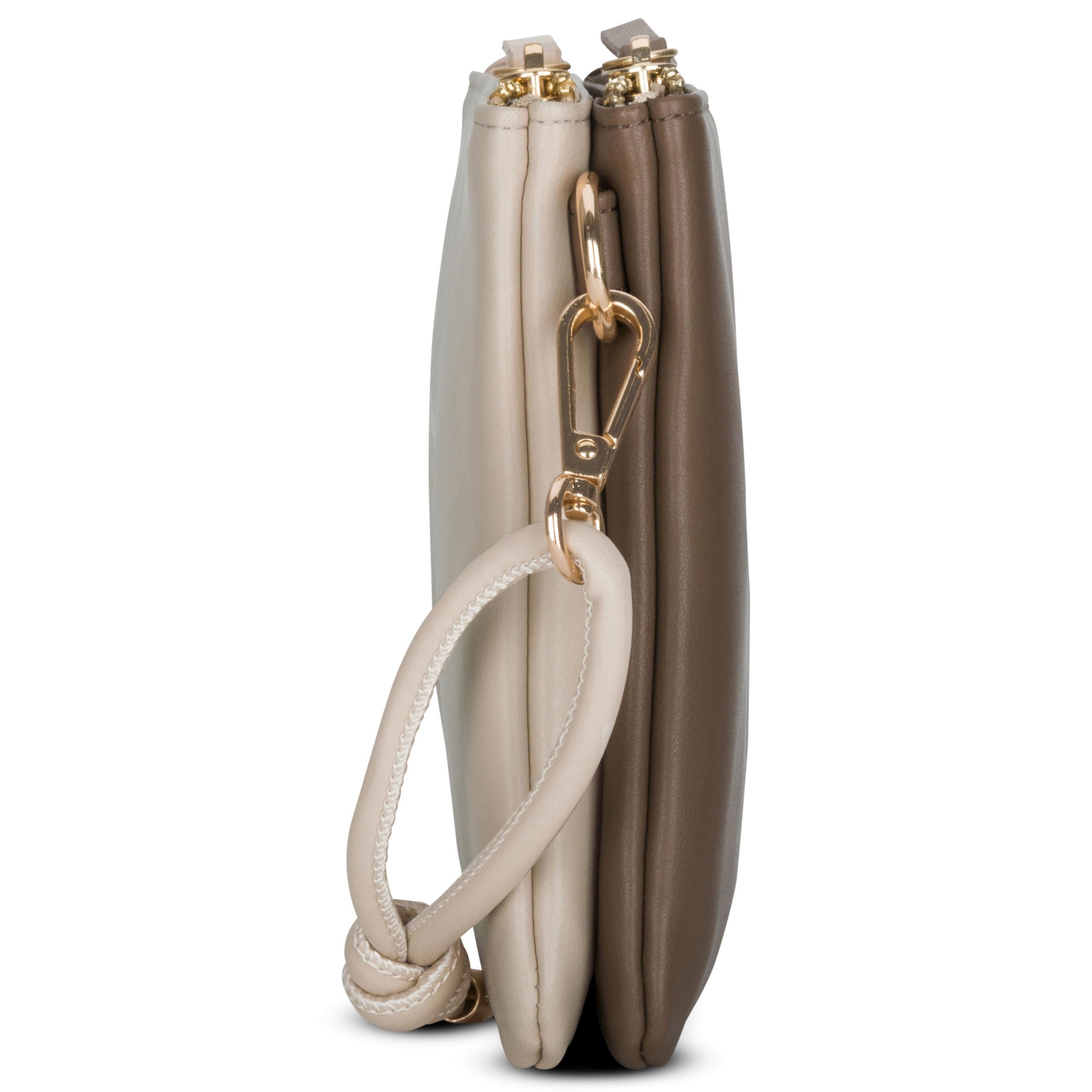 Expatrié Clutch Damen - Emilie - Stylische Umhängetasche für Hochzeit, Party & Freizeit - Kleine Handtasche in zwei Farben - Crossbody Bag für Frauen - Längenverstellbarer Schultergurt
