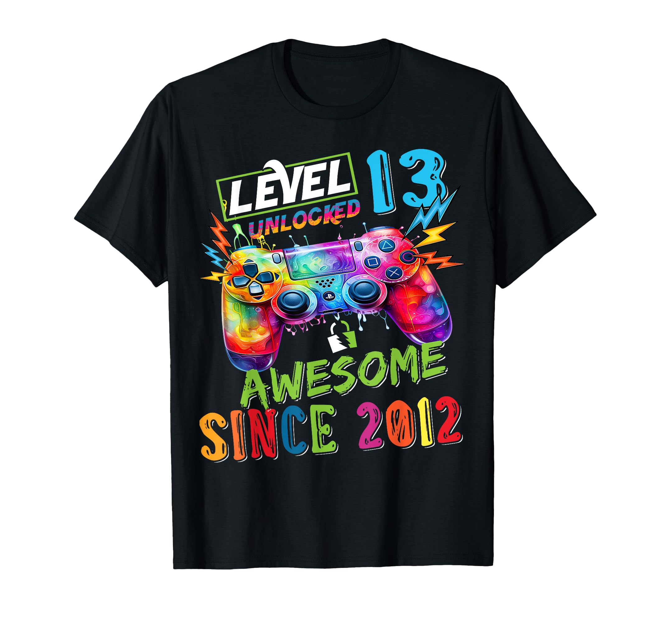Level 13 Unlocked Awesome 2012 Video Games Birthday T-Shirt