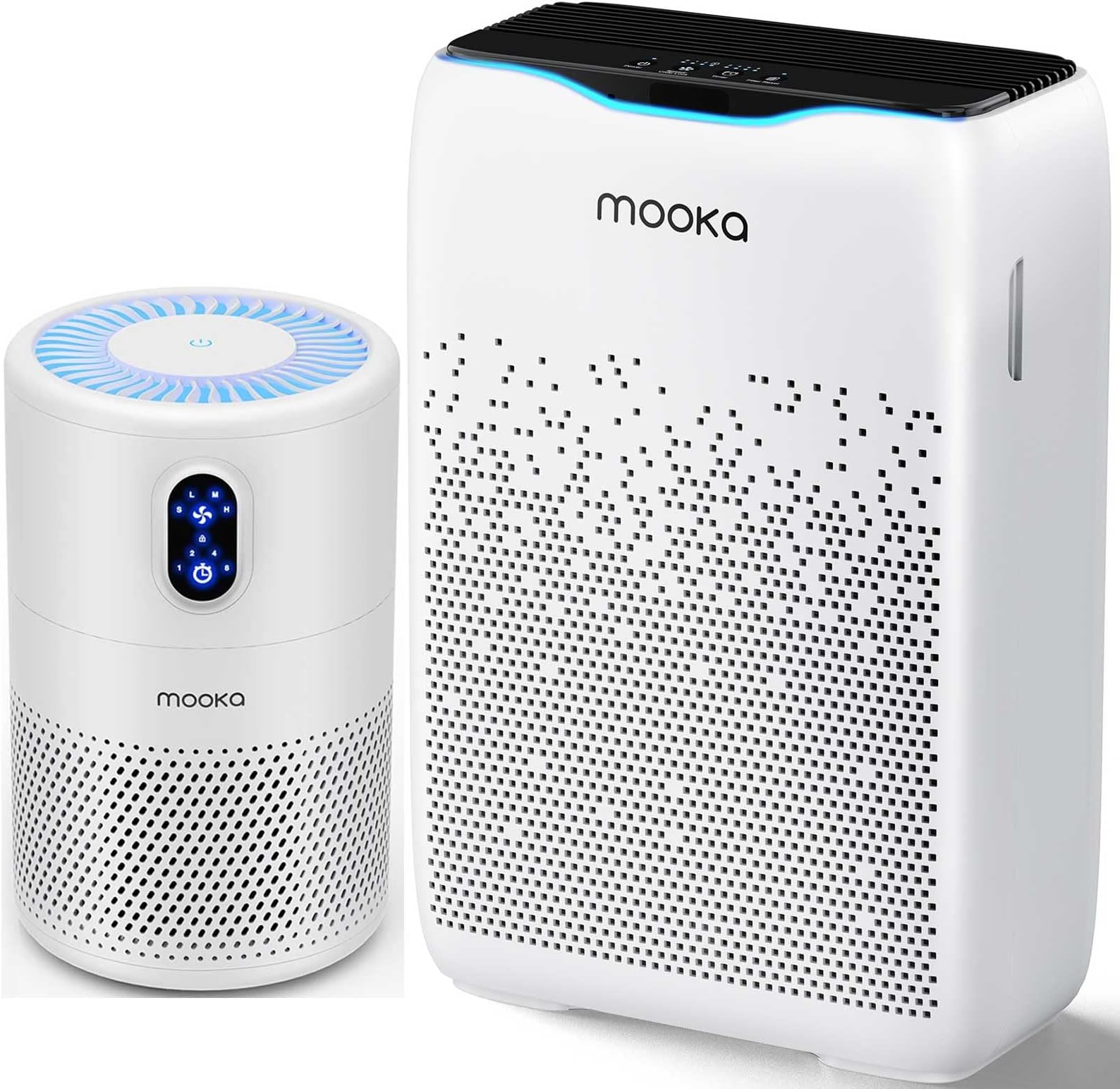 MOOKA Air Purifiers for Home Large Room, BD02L+EPI188(NEW