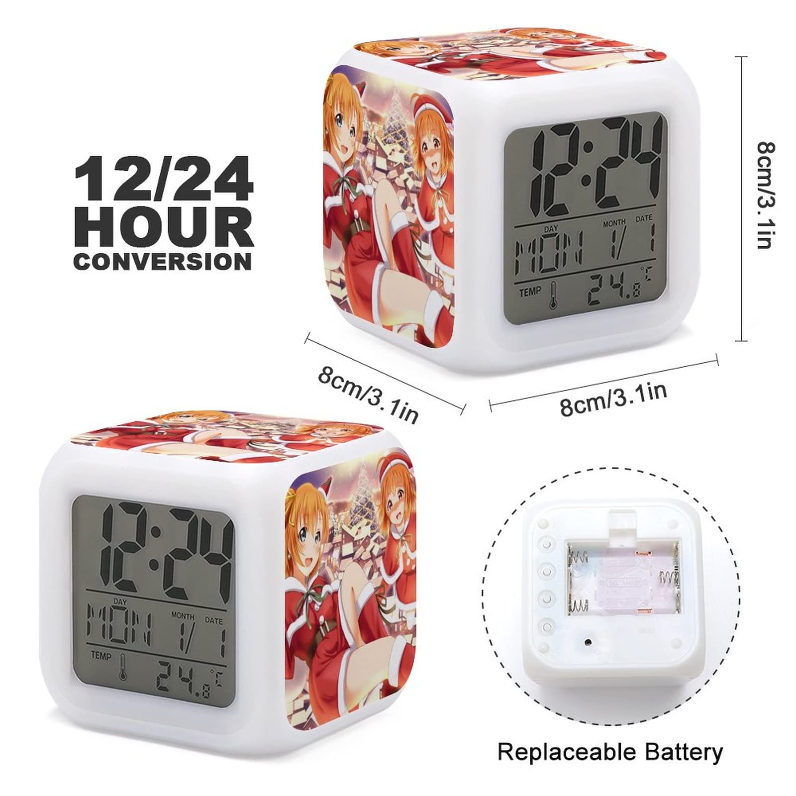 ラブライブ! μ's 目覚まし時計 Amazon.co.jp: ラブライブ! 目覚まし時計 LED デジタル時計