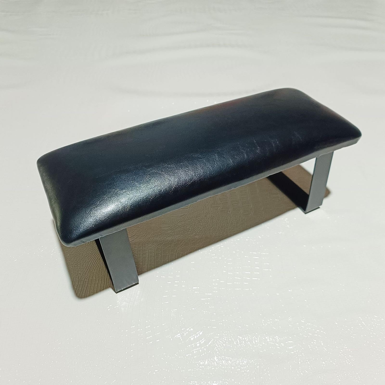 Sharplace Reposamanos para Manicura, Cojín para Uñas, Resistente Al Desgaste, Resistente Al Agua, Soporte Profesional para Reposamanos para Salón de Manicura en, Negro