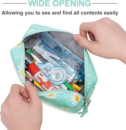 Miniatura 5 de LEDAOU Lindo estuche para lápices para niños y niñas, estuche para lápices kawaii, estuche para lápices para estudiantes escolares