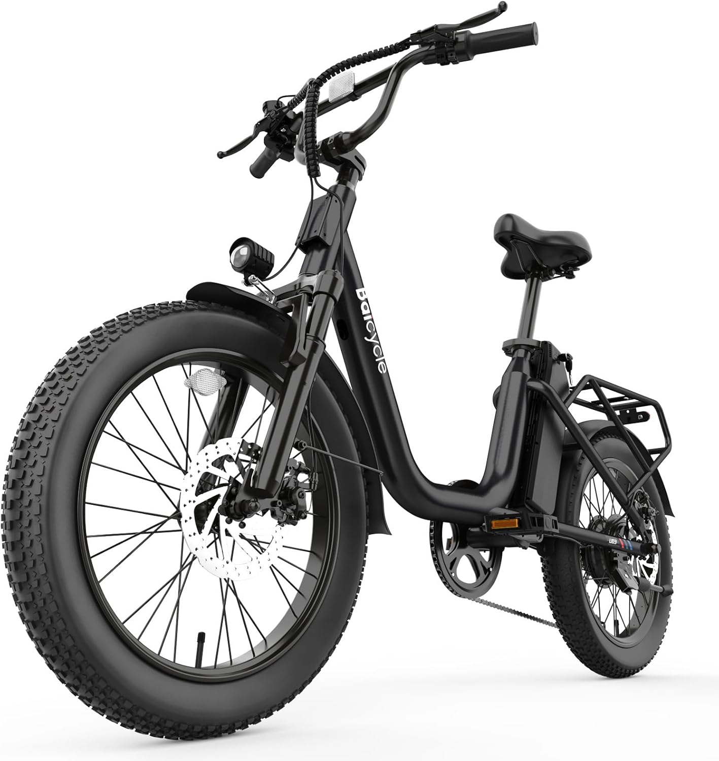 Electric Bikes for Adults 20 Fat Tire E Bike with 500W/1200W Peak Motor 80 Miles Max Range 28 MPH Electric Bicycle 48V Removable Battery Commuting Ebike 7 Speed product image