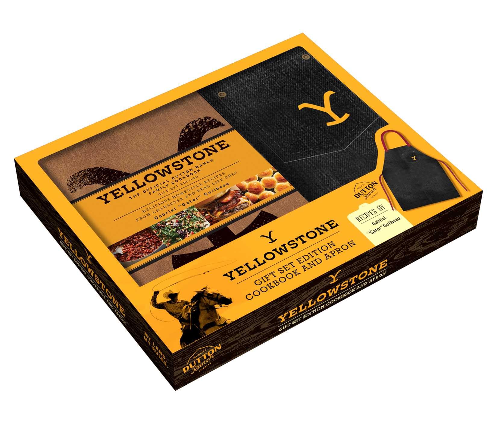 Yellowstone: The Official Dutton Ranch Family Cookbook Gift Set: Plus Exclusive Apron