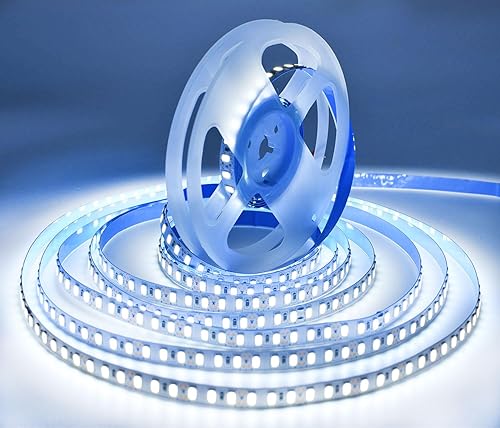 Tira de luces LED, DC12V 5m16.4ft regulable SMD 5730 (5630 actualizado) Super brillante 600LEDs 28000LM tira de luces LED no impermeable, 2 veces