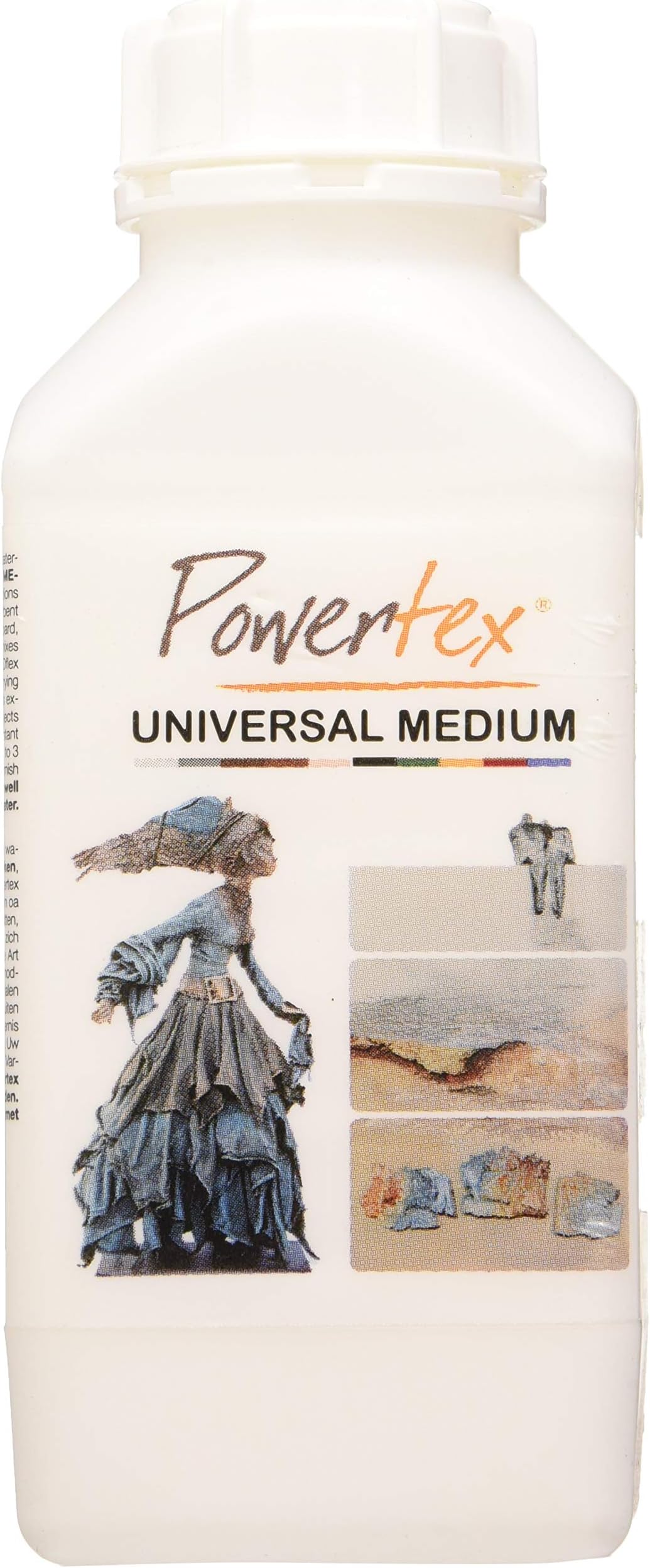 Powertex Transparent/Textile Hardener 500 g, Other Material, Multi-Colour, 500 g, Set of Pieces
