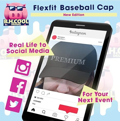 Miniatura 5 de got Pereira - Gorra de béisbol Flexfit 6277 Gorra unisex para hombre y mujer Gorra moderna con banda Flexfit y pico precurvado