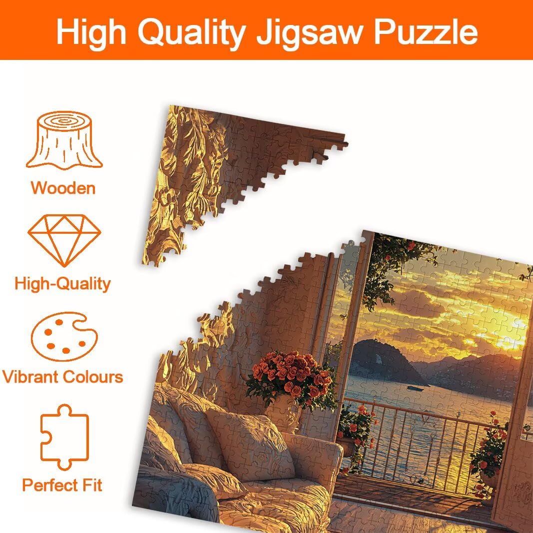 Puzzle Casa, Puzzle 2000 Pezzi Adulti per Decor, Regalo Donna/Uomo -8752