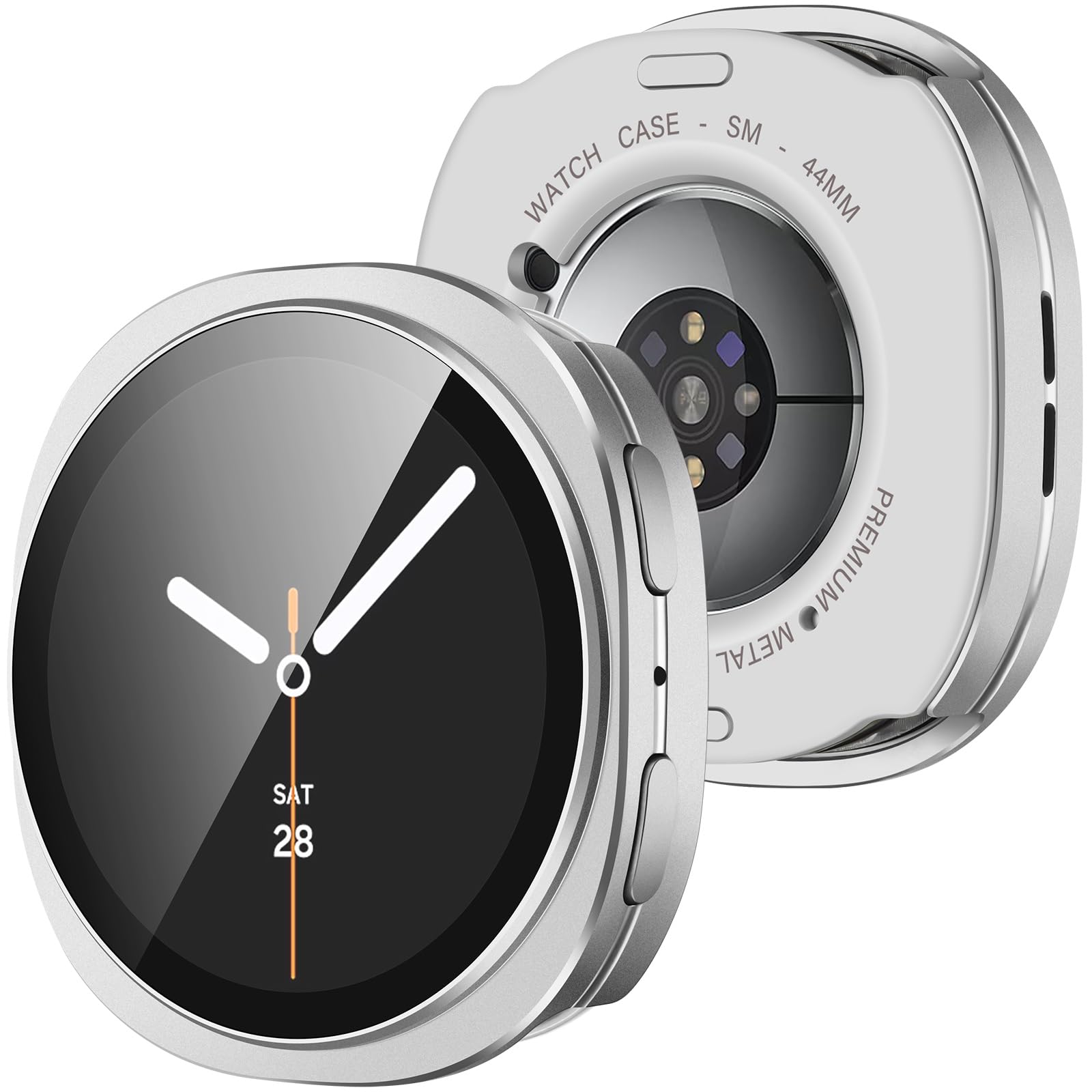 Coque Galaxy Watch 8 44mm robuste avec écran intégré Amizee - 8