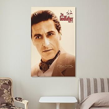 Amazon.co.jp: The Godfather ゴッドファーザー 2 ポスター オフィス