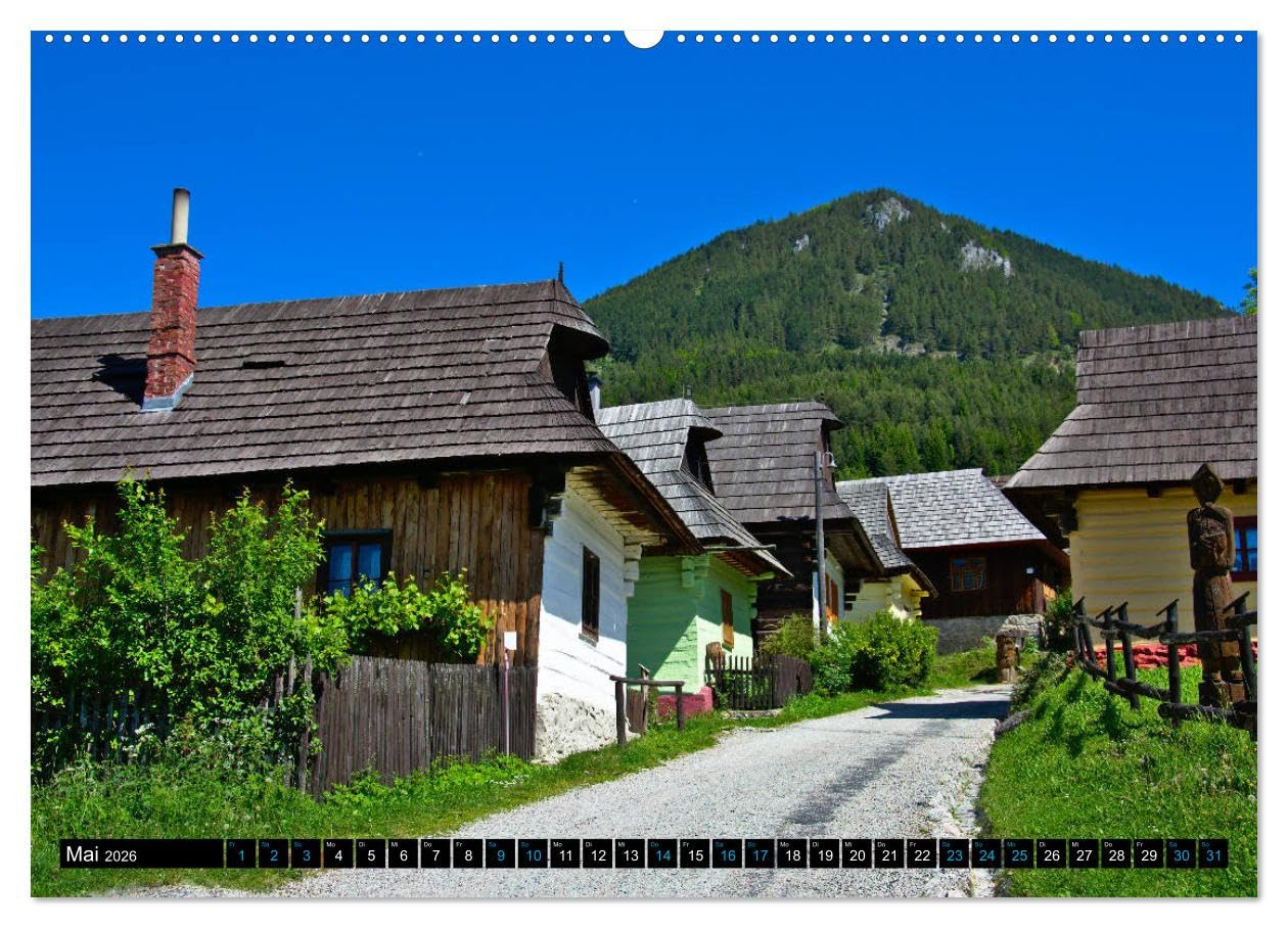 Slowakei - Abseits der Hohen Tatra (Wandkalender 2026 DIN A2 quer), CALVENDO Monatskalender: Eindrücke aus dem Burgenland Europas (CALVENDO Natur)