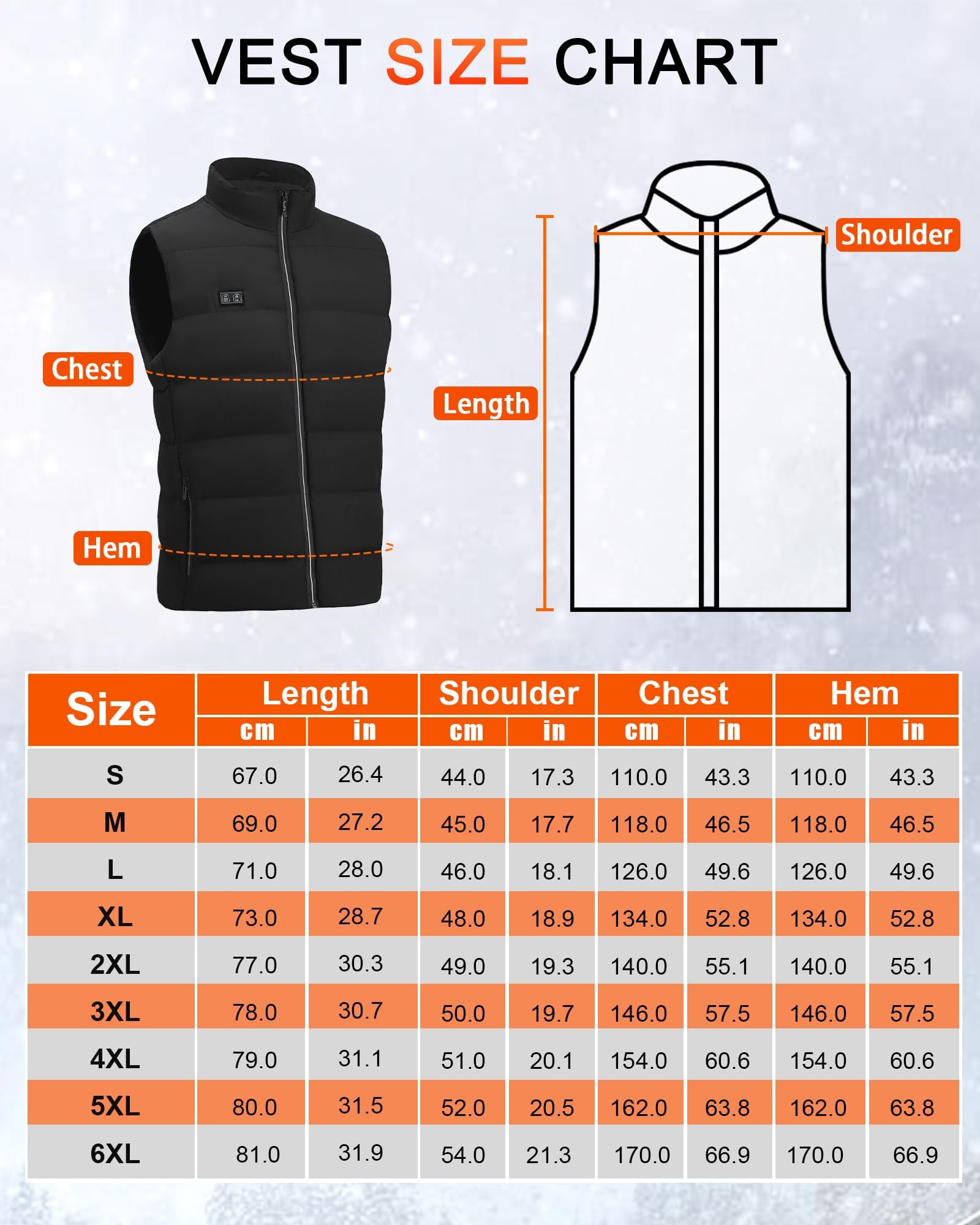 Gilet elettrico riscaldato da uomo: USB 3 livelli di temperatura, gilet riscaldante con batteria da 7,4 V 16000 mAh, 15 zone di riscaldamento, giacca invernale leggera riscaldata per escursioni